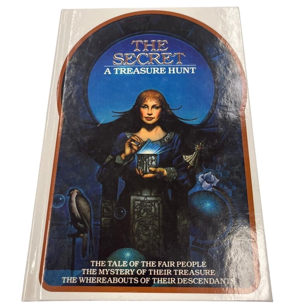 The Secret Treasure Hunt Book 1982 Byron Preiss First Edition